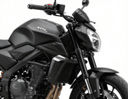Before - Upscaled motorcycle product photo