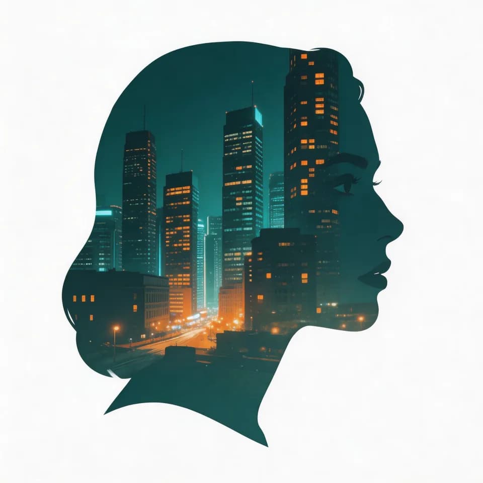 City x Portrait Seedream 5.0 Pro prompt example