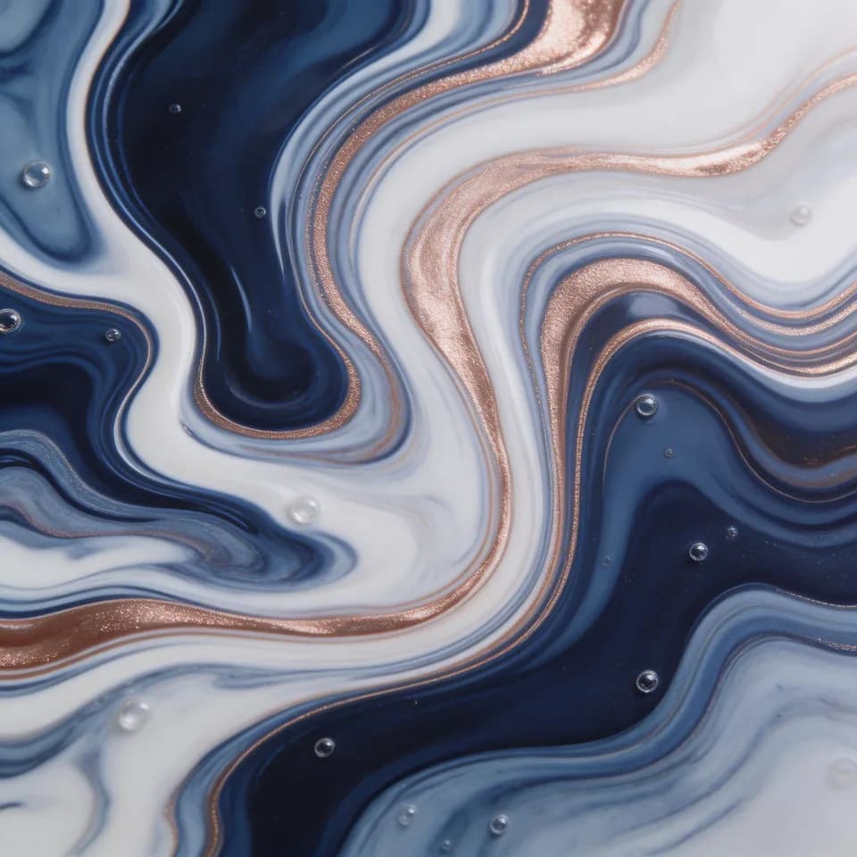 Fluid Marble Seedream 5.0 Pro prompt example