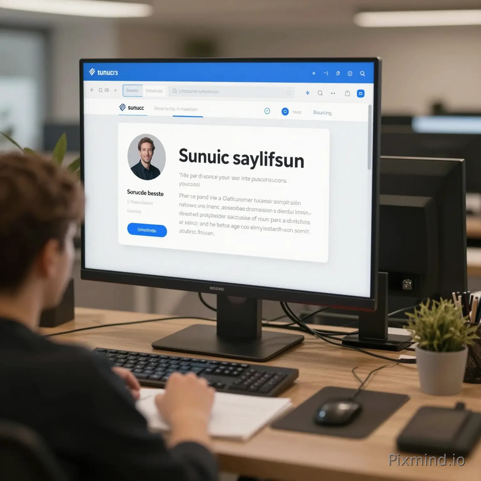 Ik heb een foto nodig voor de serverpagina.