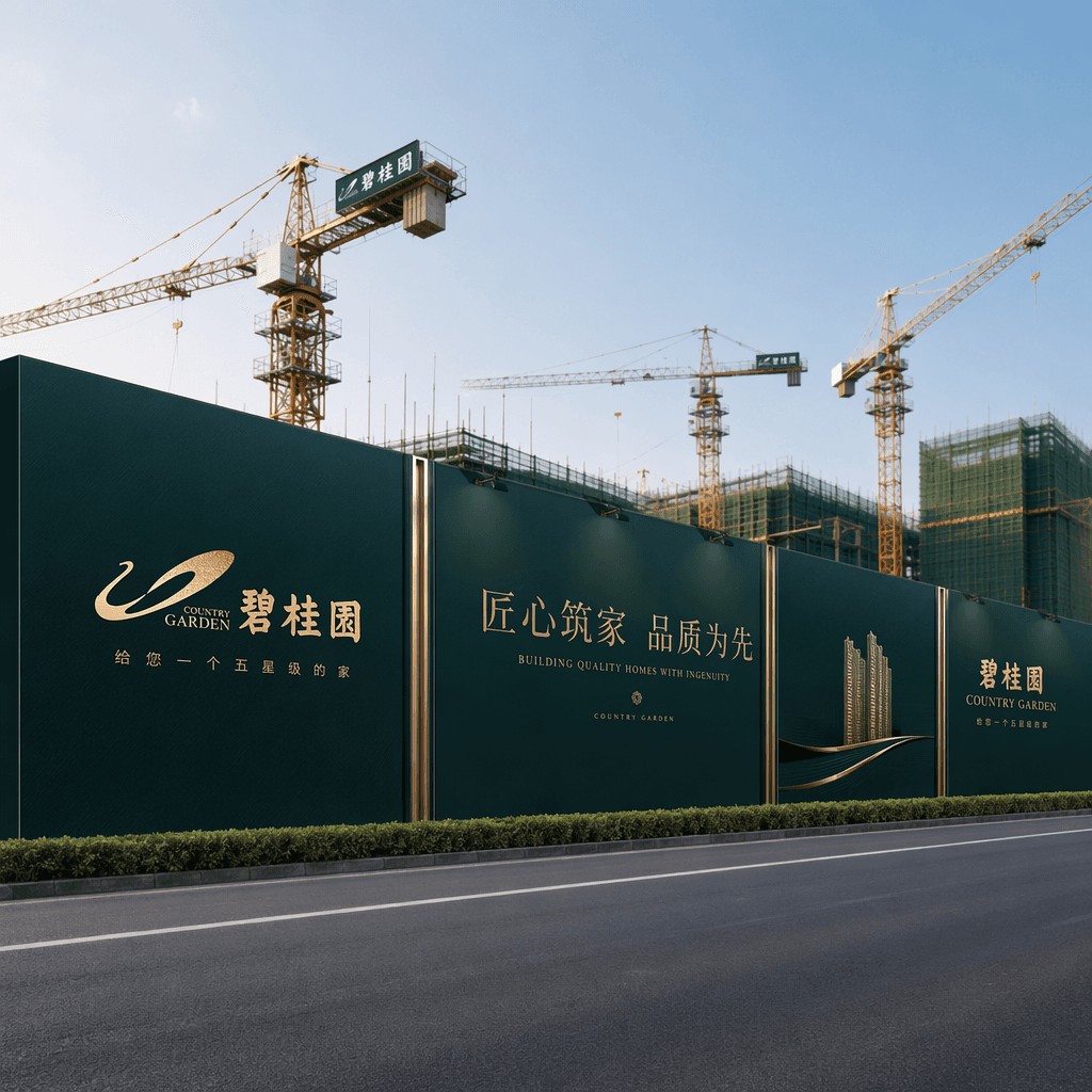Biguiyuan Immobilien, Baustelle, Bauzaun, hochwertig, großartig