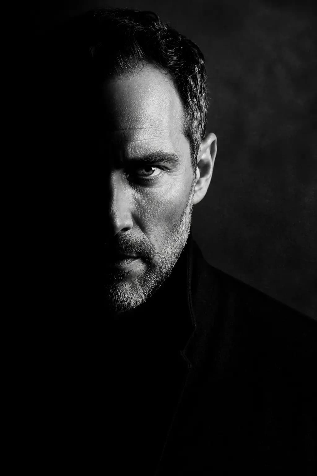 Moody Monochrome Portrait