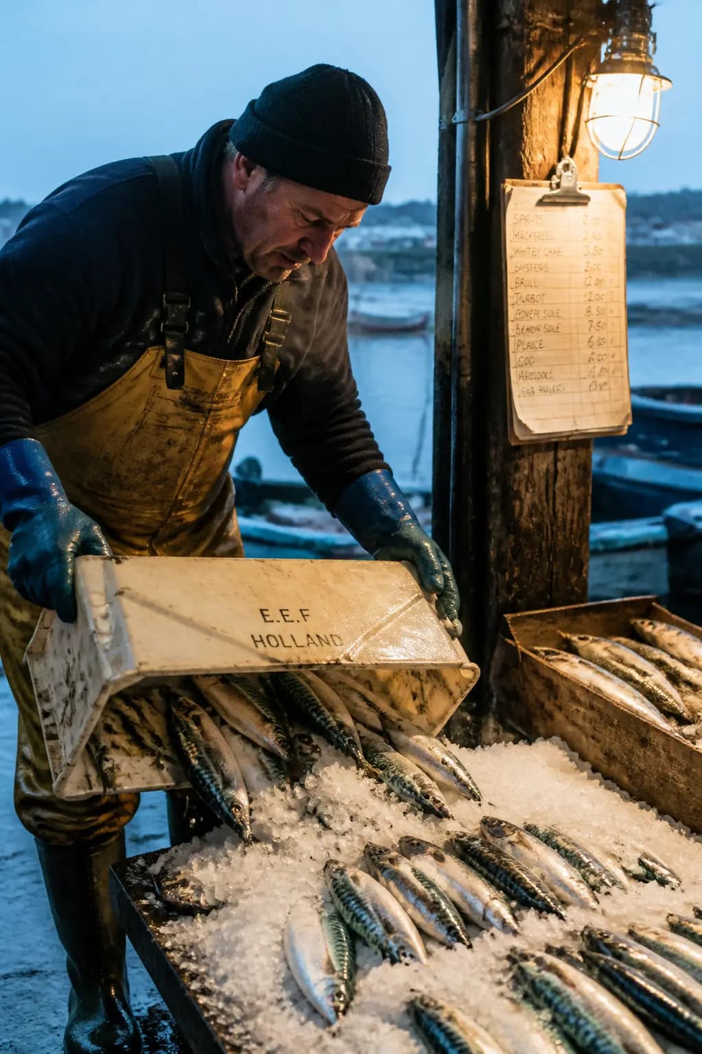 Fishmonger at Dawn