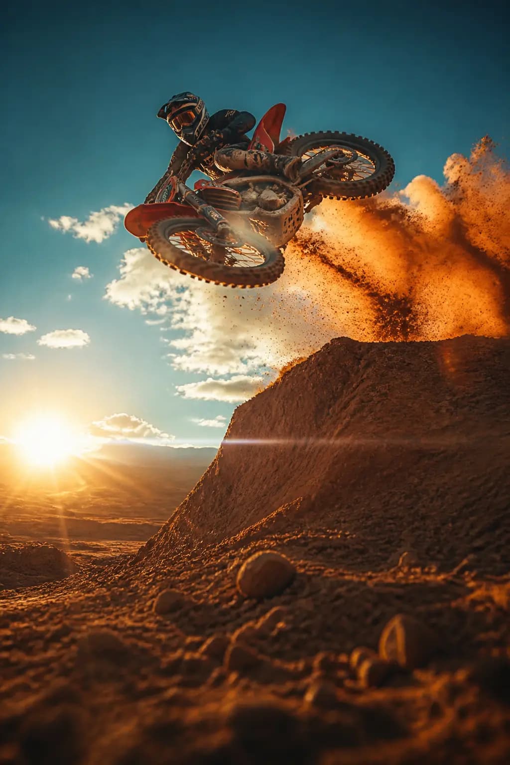 Motocross Dust Storm