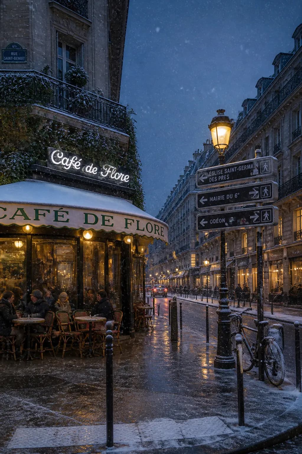 Weather Edit -- Winter Evening