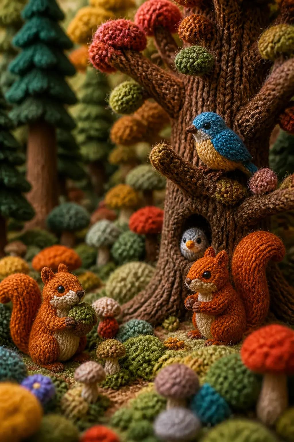 Knitted World Macro