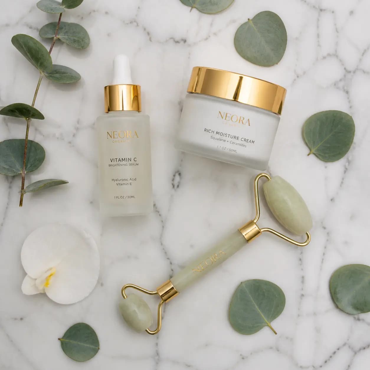 Skincare Flat Lay