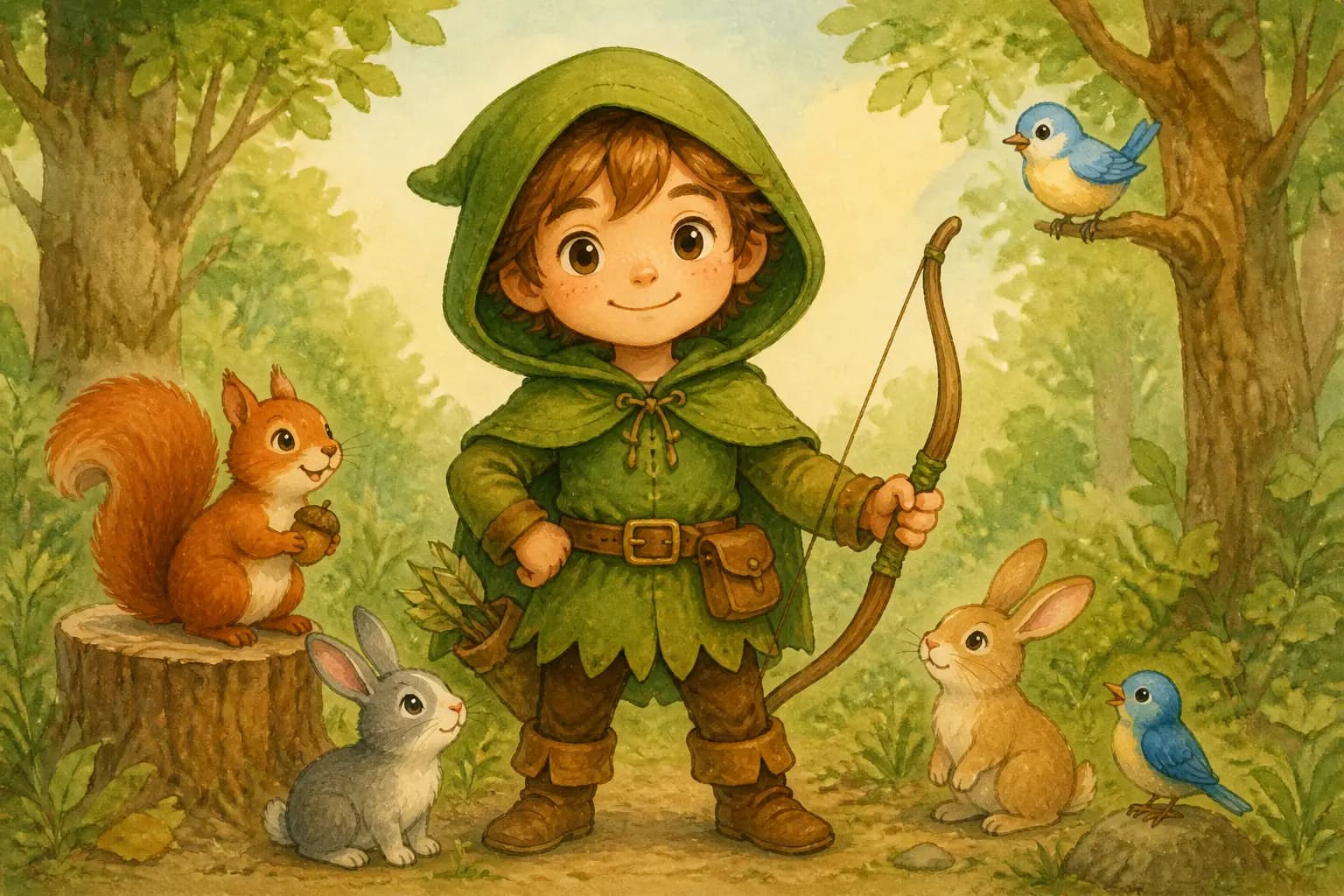 Children's Book Character Anchor