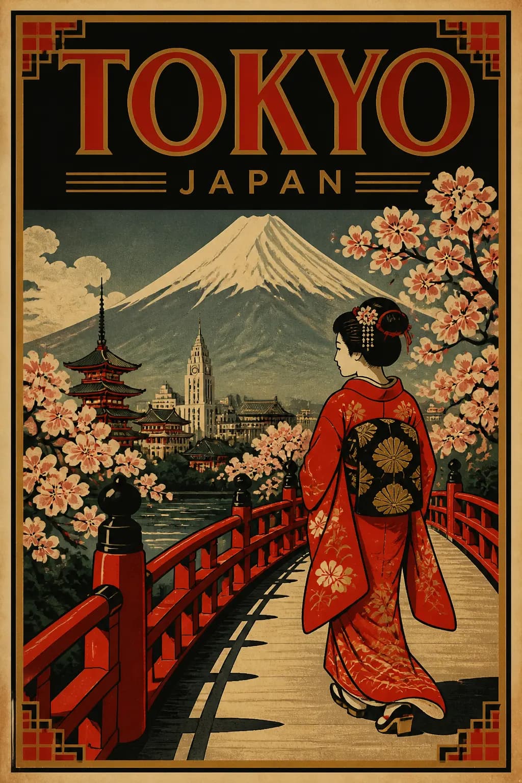 Retro Travel Poster